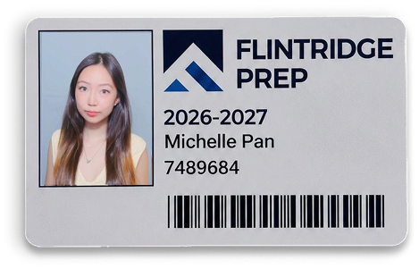 ID — a Flintridge Prep student card